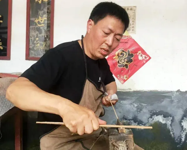 蒲洪登非遗传承人肖像